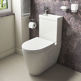 Iconic Combined Two-In-One Wash Basin + Toilet Medium Image